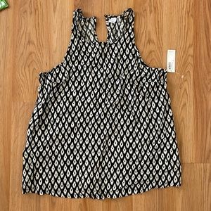 Sleeveless patterned blouse Old Navy